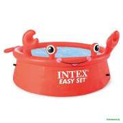 Надувной бассейн Intex 26100 Easy Set Веселый краб 183x51 см